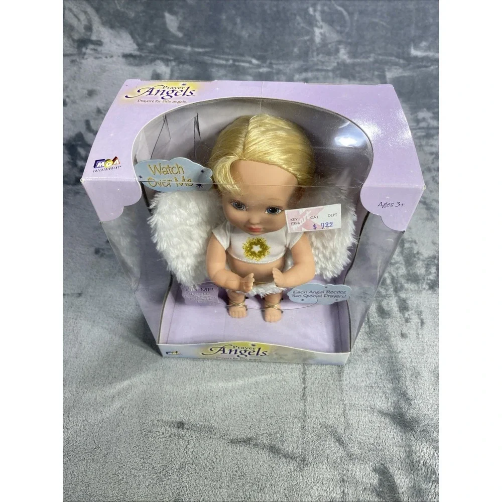 VTG MGA Collectable Prayer Angels‎ Doll For Little Angels 2 Prayers UNTESTED NEW